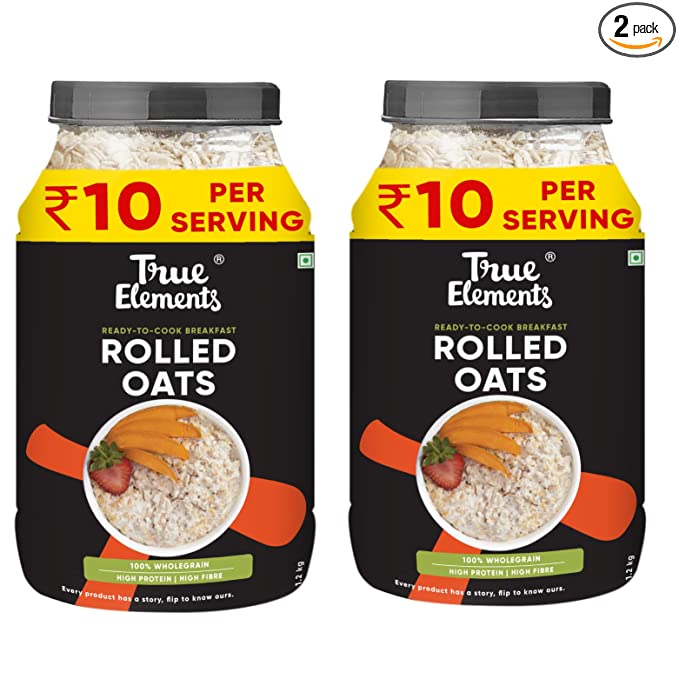 True Elements Rolled Oats