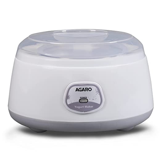 AGARO Classic Portable 1.2L Electric Yogurt Maker