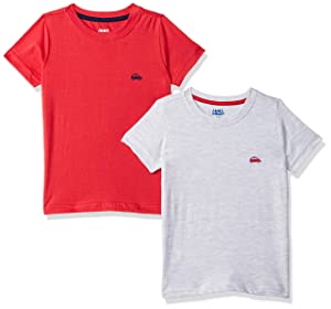 Amazon Brand - Jam & Honey Boy's Regular Fit T-Shirt