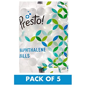 Amazon Brand - Presto! Naphthalene Balls