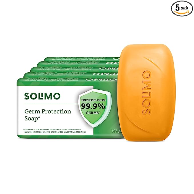 Amazon Brand - Solimo Germ Protection Soap