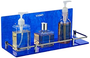 Amazon Brand - Solimo Premium Acrylic Glass Wall-Mount Rack