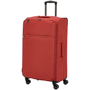 AmazonBasics Belltown Softside Rolling Spinner Suitcase Luggage