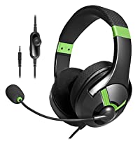 AmazonBasics Gaming Headset (Green)