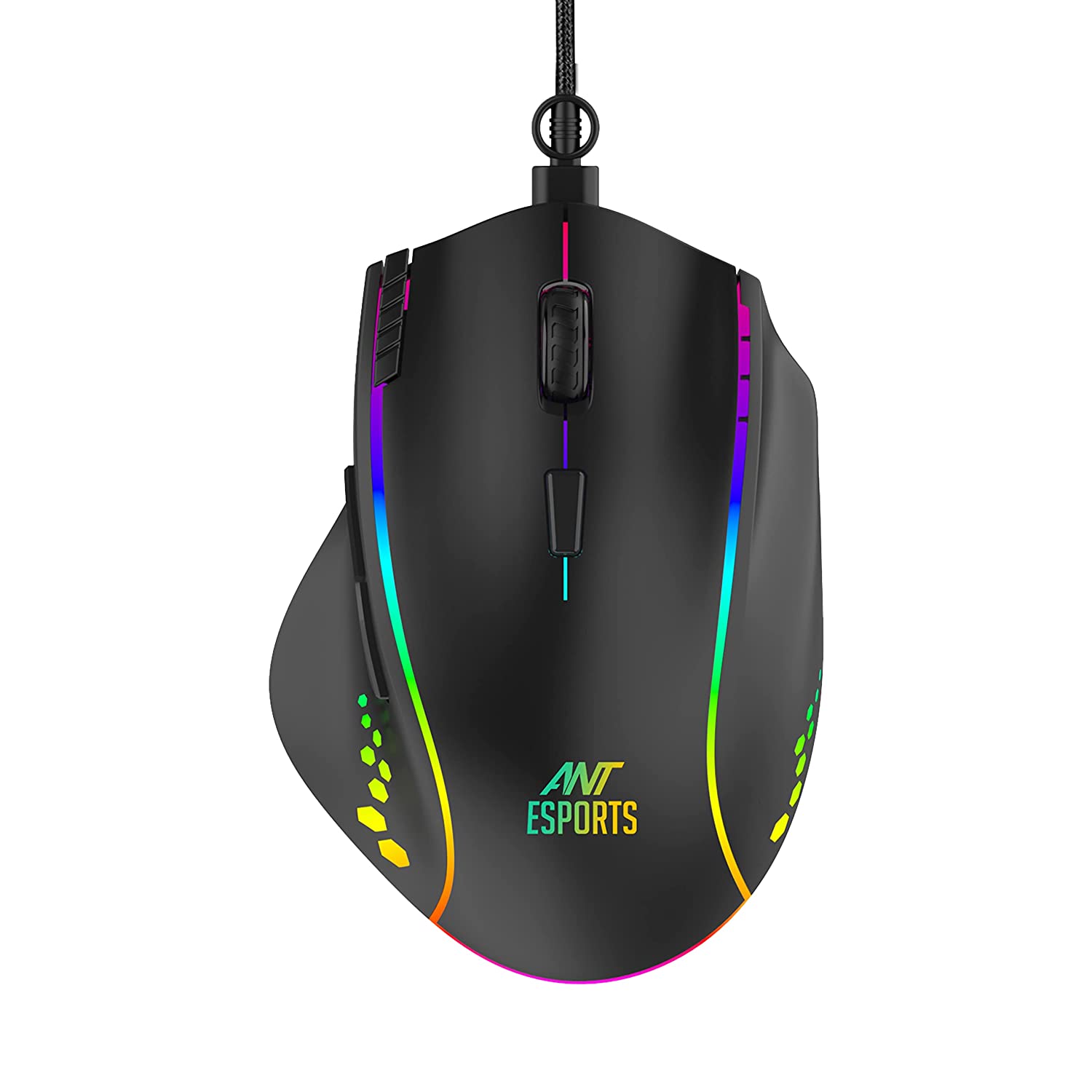 Ant Esports GM600 RGB Wired Programable Gaming Mouse