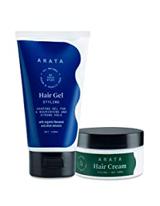 Arata Styling Hair Cream & Styling Hair Gel