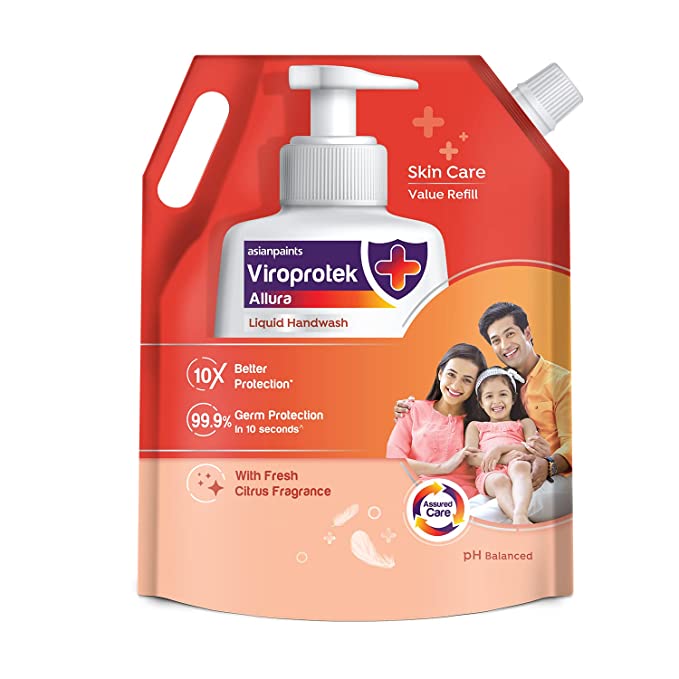 Asian Paints Viroprotek Allura Liquid Handwash