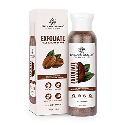 Bella Vita Organic Exfoliate Coffee Scrub