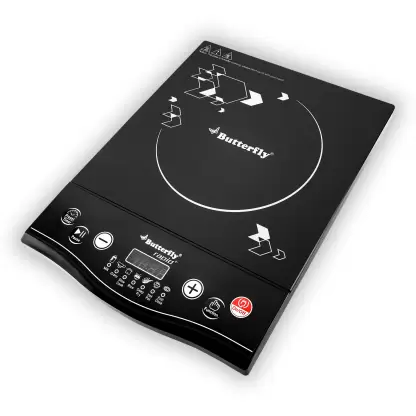 Butterfly Rapid Plus 1700 Watt Glass Induction Cooktop