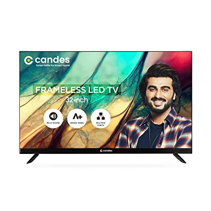 Candes 80 cm (32 inch) Frameless Series HD Ready LED TV