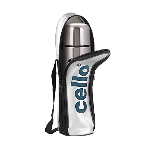 Cello Flip Style Stainless Steel 1000ml Bottle