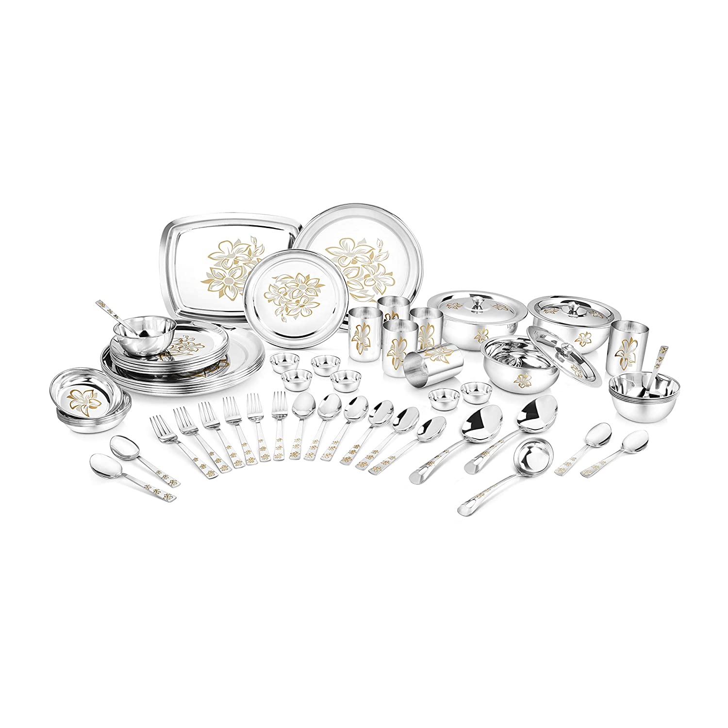 Classic Essentials Stainless Steel Dinner Set