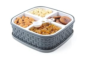 Clazkit Plastic Dry Fruit Box