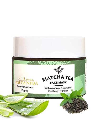 Clovia Botaniqa Matcha Green Tea Hydrating Face Mask