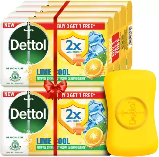 Dettol Lime Cool Bathing Soap