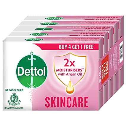 Dettol Skincare Moisturizing Bathing Soap Bar