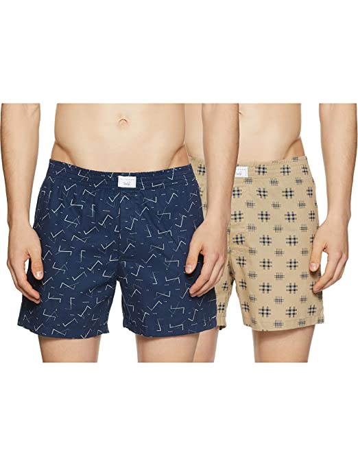 Diverse Men's Cotton Printed Slim Fit Boxer Shorts