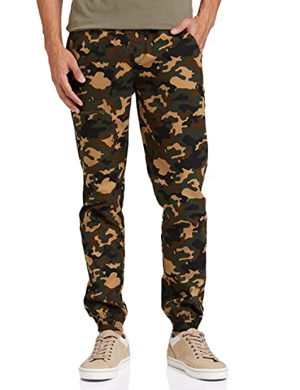 Diverse Men's Cotton Slim Fit Casual Joggers