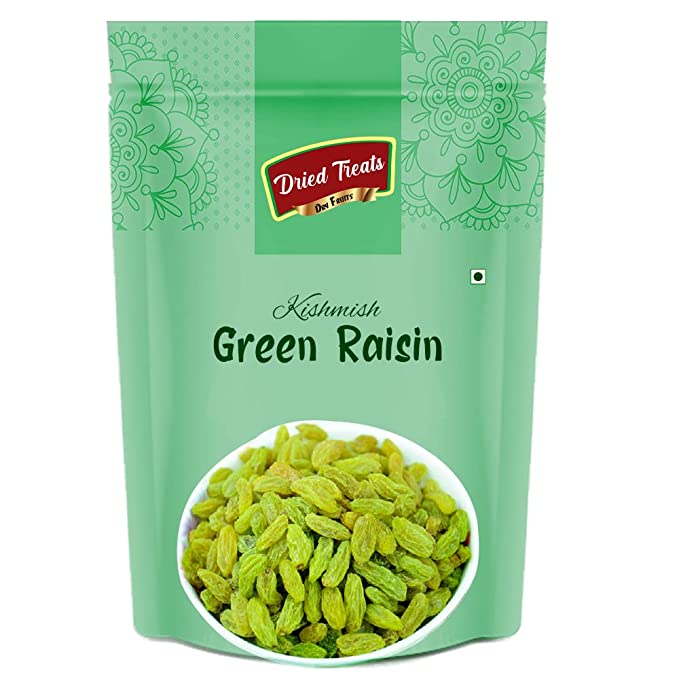 Dried Treats Premium Green Raisins/Kishmish