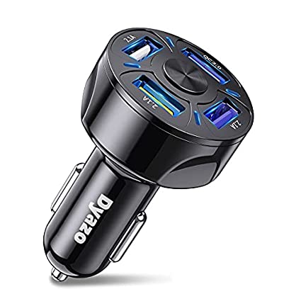 Dyazo Multi 4 USB Ports Fast Car Charger