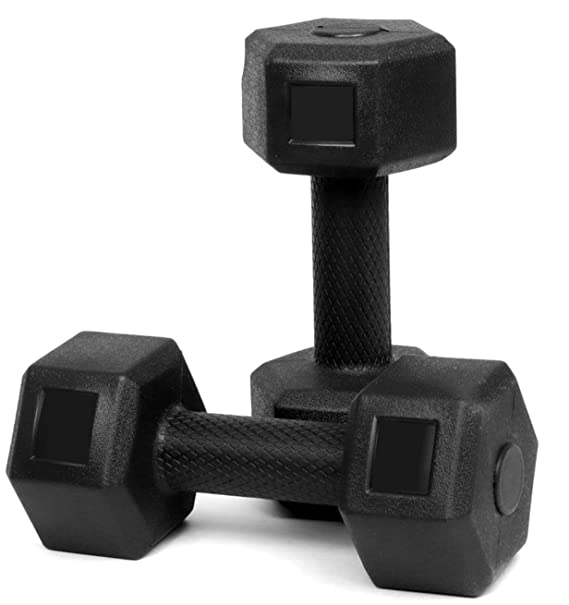 FitBox Sports Octa PVC (1kg x 2) Dumbbells