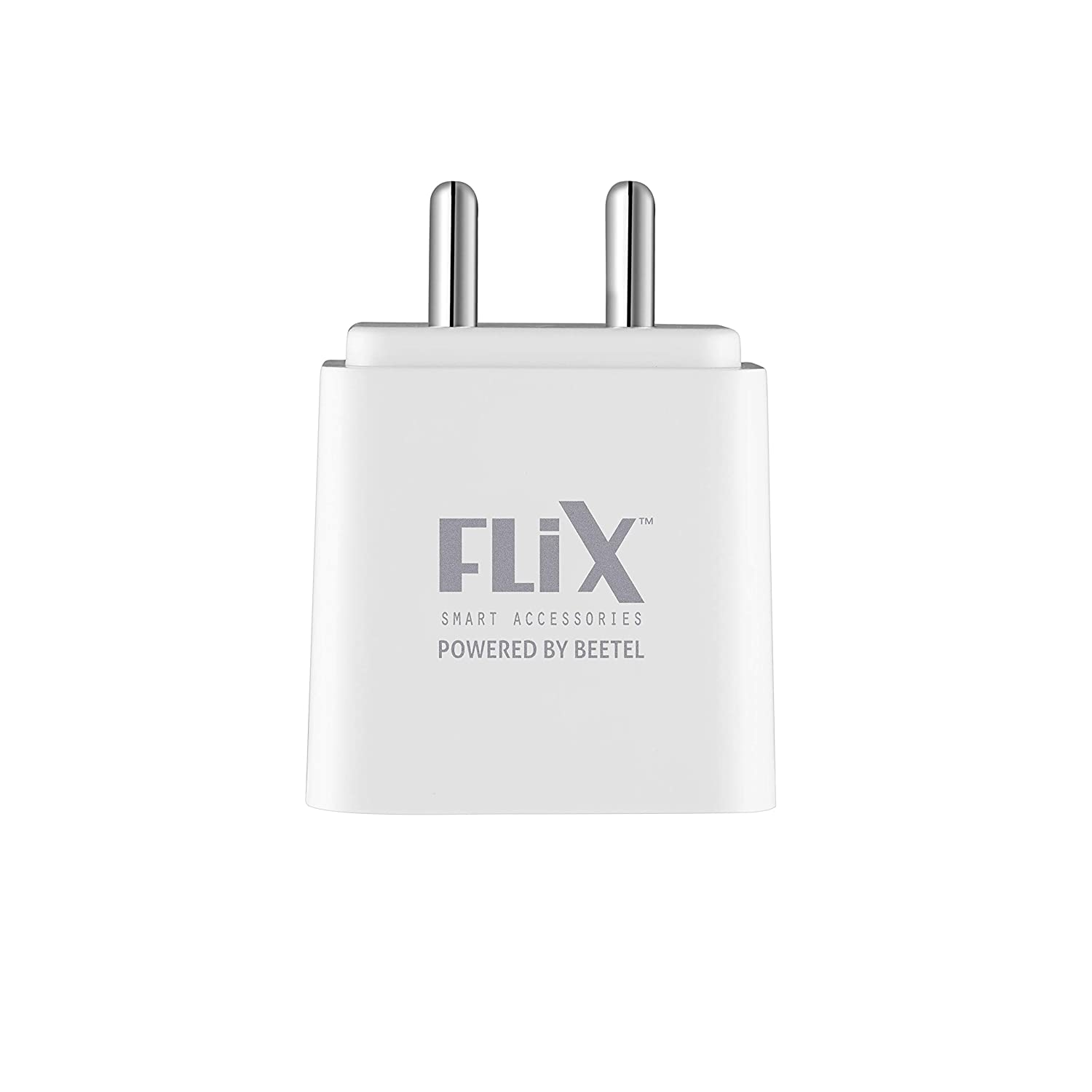 FLiX (Beetel) Rise 2.4 12W Dual USB Smart Fast Charging Power Adaptor