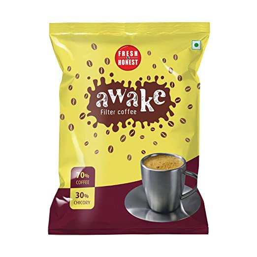 FRESH & HONEST Awake Filter Coffee Powder