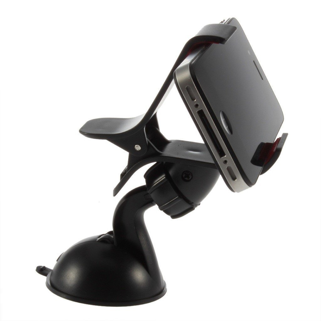 Generic (Unbranded) 360 Degree Rotating Glass Car Mobile Holder