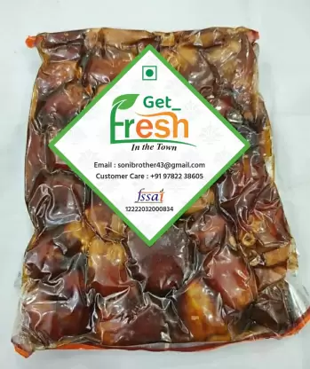 Get Fresh Khajur Dates with Seeds/Arabian Dates /Dry Fruits Regular Dates Dates