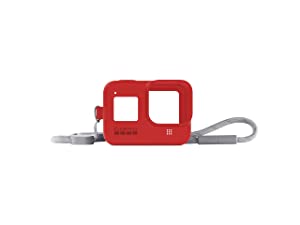 GoPro Sleeve + Lanyard RED for HERO8