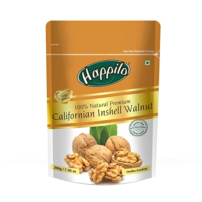 Happilo 100% Natural Inshell Dried Walnut