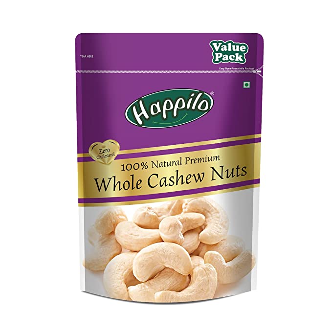 Happilo 100% Natural Premium Whole Cashews