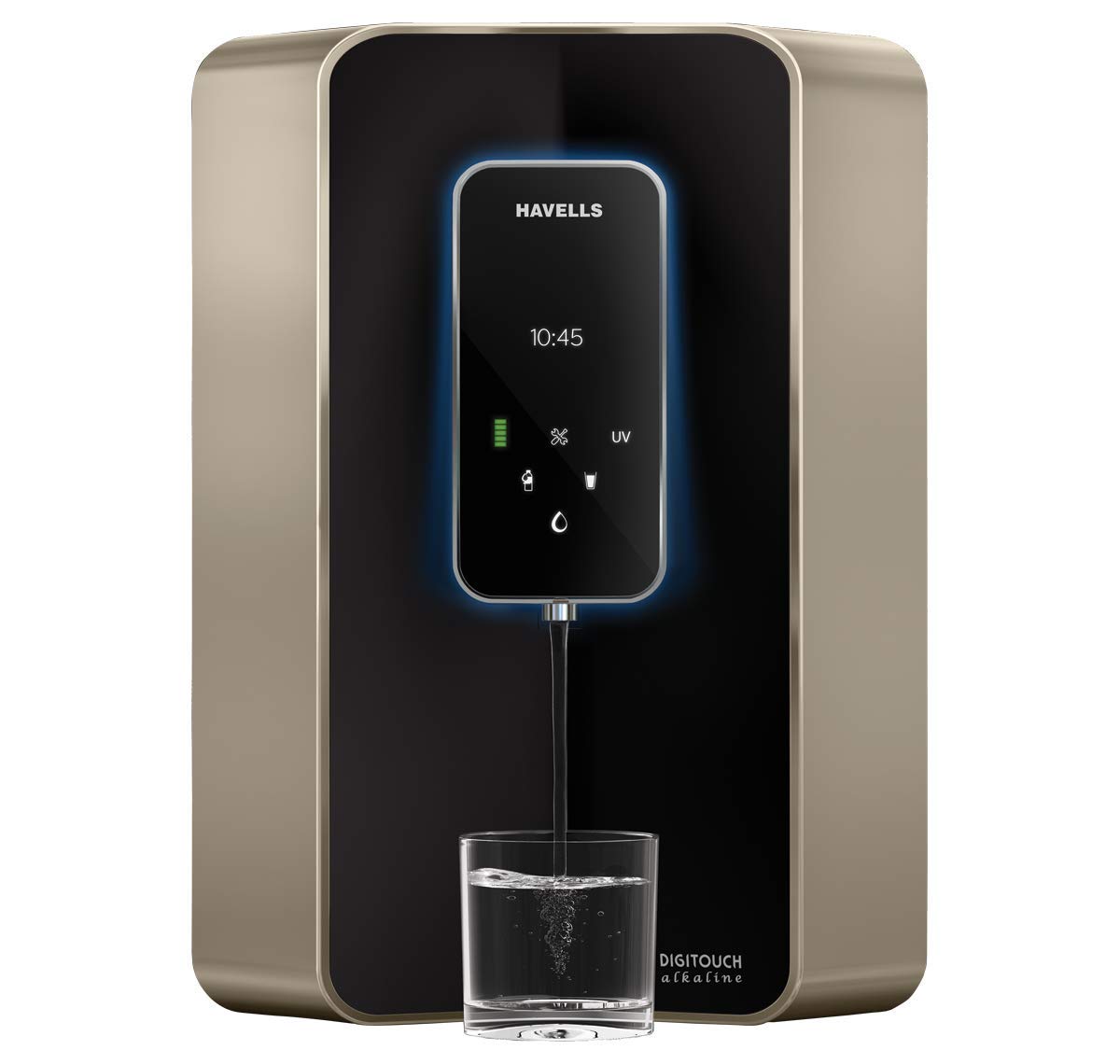 Havells Digi Touch Alkaline 6 L Absolutely Safe RO + UV Purified pH Balanced Water Purifier