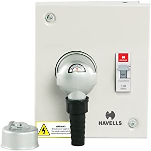 Havells Utility DB P/S 20A DP Metal Plug and Socket Distribution Board