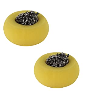 Kleeno by Cello Sponge Scourer Set, 2pc (Yellow)