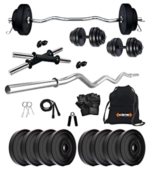 Kore PVC 10-40 Kg Home Gym Set