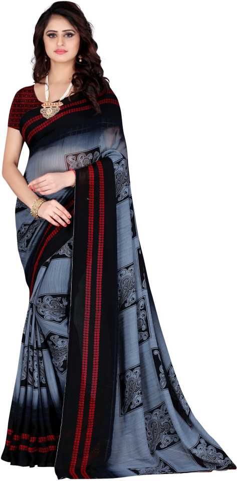 Leelavati  Printed Georgette Saree