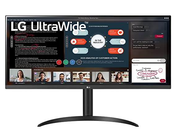 LG Ultrawide 34 Inches (87 cm) WFHD 2560 X 1080 Pixels IPS Display Monitor