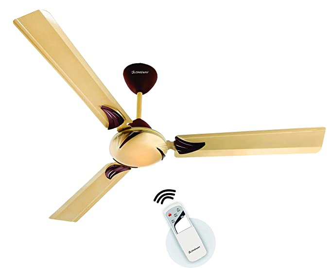 Longway Creta 1200mm High Speed Anti-dust Decorative 5 Star Rated Ceiling Fan