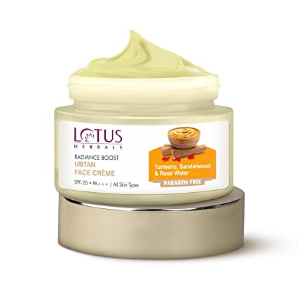 Lotus Herbals Radiance Boost Ubtan Face Cream