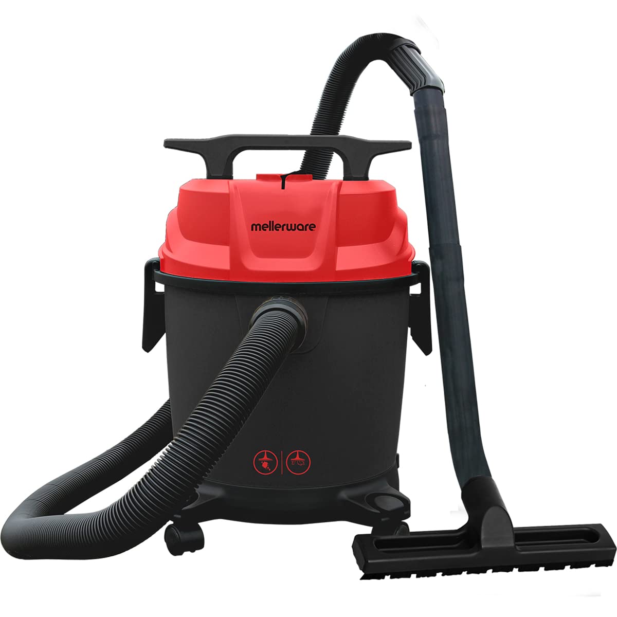 MELLERWARE Vacuum Cleaner Wet and Dry 1200 Watt