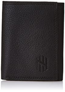 Nelle Harper Men's Leather Trifold Wallet