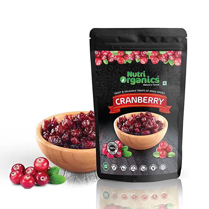 Nutri Organics Dried Cranberry Dry Fruit