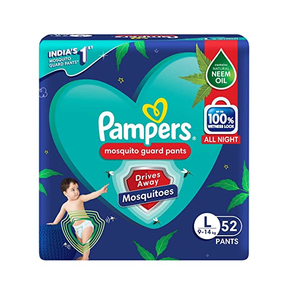 Pampers Mosquito Guard Baby Diapers Pants