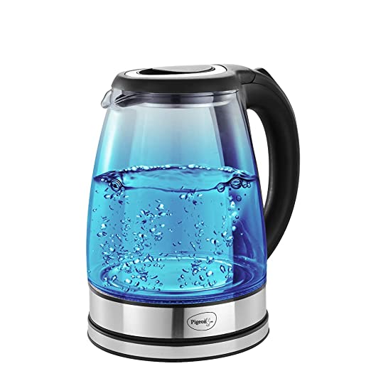 Pigeon by Stovekraft 1500 Watt Crystal Glass 1.8 litre Electric Kettle