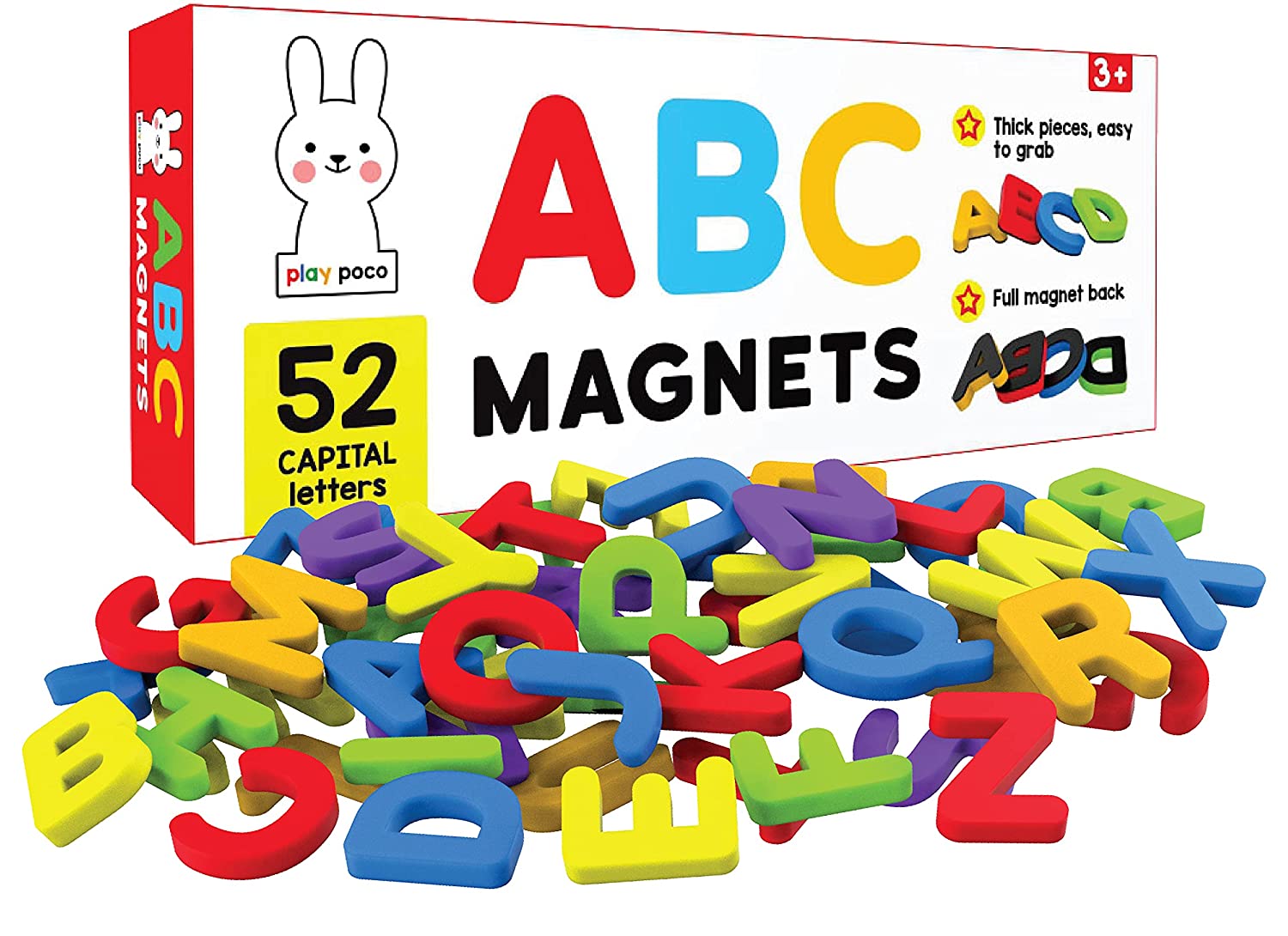 PLAY POCO ABC Magnets Capital Letters