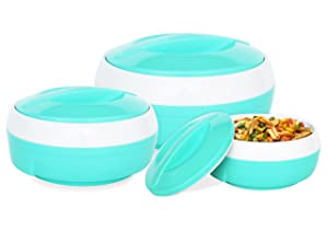 PRINCEWARE Solar Plastic Plaid Casserole Set