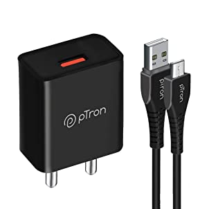 pTron Volta 12W Fast Charging USB Wall Charger