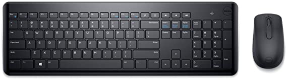 (Renewed) Dell KM117 2.4 GHz Wireless Keyboard & Mouse