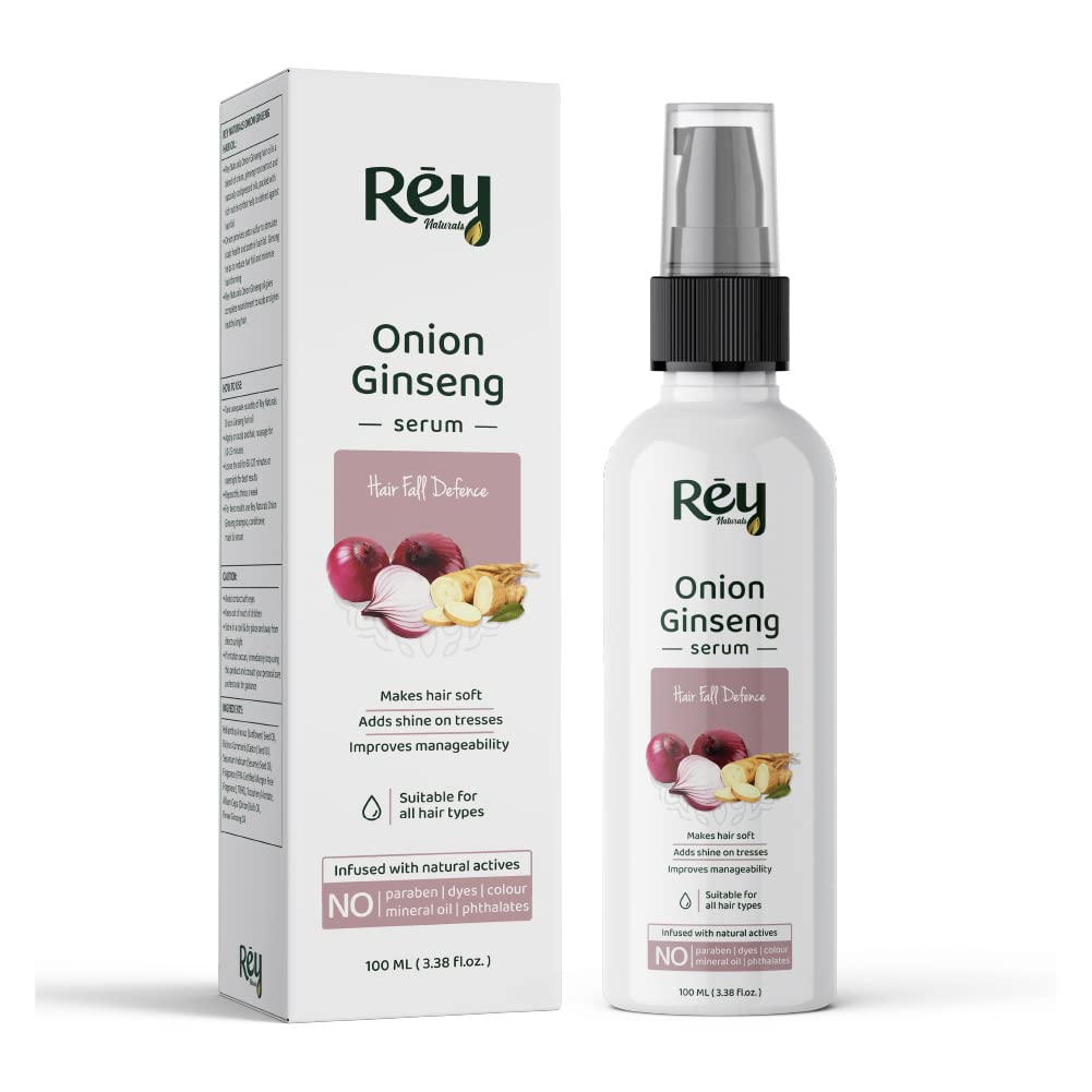 Rey Naturals Onion Ginseng Hair Serum